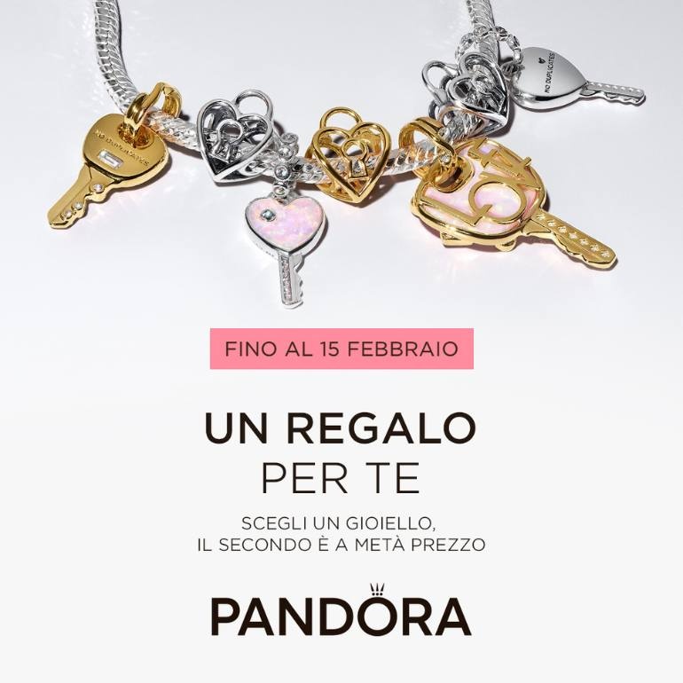 PANDORA - PROMO BOGO SAN VALENTINO